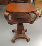 Mahogany Empire Center Table