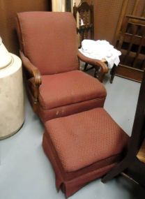 Chair and Ottoman Set 1