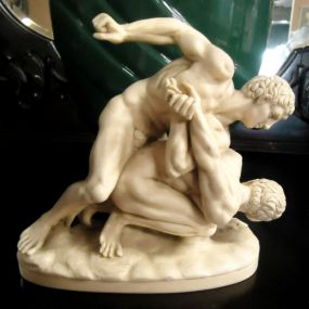 Figurine of Two Roman Men