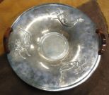 Silver Plate Tray with Handles