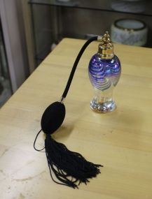 Irridescent Swirl Pattern Perfume Atomizer