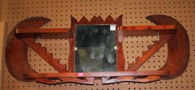 Folk Art Hall Mirror