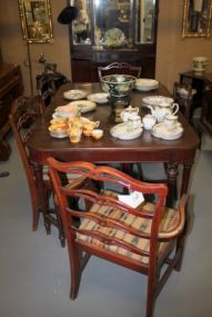 Mahogany Dining Table and Chairs