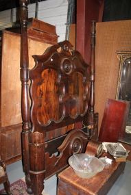 Victorian High Back Bed