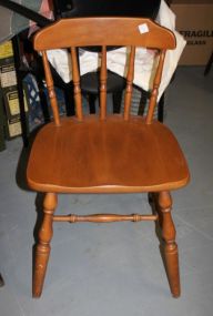 Maple Wood Bottom Chair