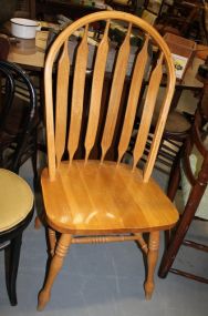 Oak Arrow Back Chair