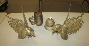 Group of Brass Items