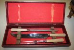 Bernard Cutlers Sheffield Carving Set