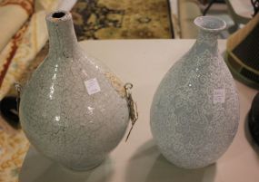 Two Decorative Porcelain Jars 14