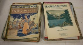 Vintage Sheet Music