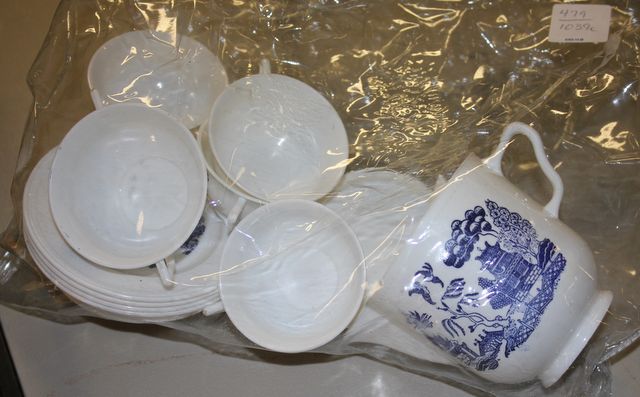 large plastic tea set