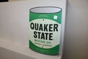 Quaker State Motor Oil Sign 16