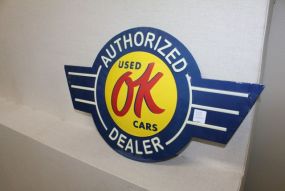 OK Used Cars Sign 12