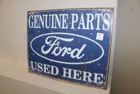 Ford Genuine Parts Sign 12