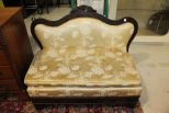 Mahogany Empire Window Seat 34