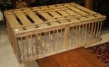 Wood Chicken Cage 35