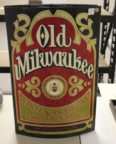 Vintage Old Milwaukee Hanging Sign