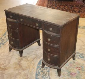 Vintage Kneehole Desk 41