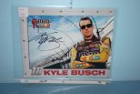 Kyle Busch Autographed 8 x 10 Authenticity by Autograph Legends