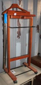 Wood Clothes Rack 19