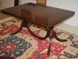 Mahogany Double Pedestal Dining Table