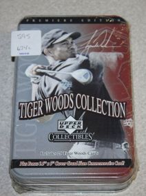 Tiger Woods Collection Upper Deck Cards never opened