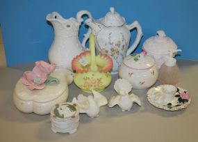 Various Decorative Porcelain Items