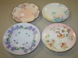 Four Handpainted Plates