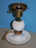 Milk Glass Lamp