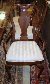 Set of 6 Mahogany Queen Anne Chairs