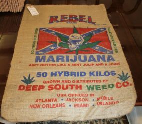 Rebel Reproduction Burlap Bag