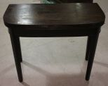 Mahogany Straight Leg Flip Top Game Table