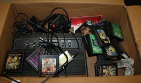 Early Video Games, Atari with Games, Controllers