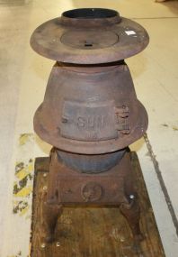 Sun Manufacture Iron Pot Belly Stove