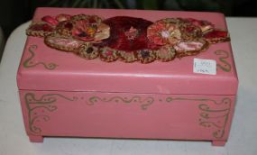 Painted Pink Jewelry Box