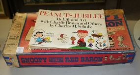 Peanuts Jubilee Book, Snoopy and The Red Baron Game