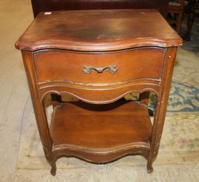 One Drawer French Provincial Style Bedside Table 20