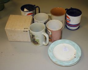 2 Saucers and Various Mugs
