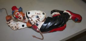 Painted Wooden Clown 22