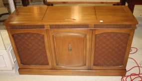 Motorola Cabinet by Drexel 1970s Radio Cabinet by Drexel, Radio works good, Record player does not work, 30