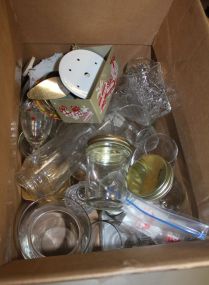 Box Lot of Glasses