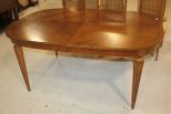 Contemporary Dining Table One skirted leaf, 30