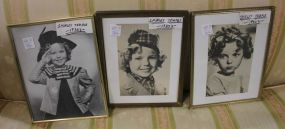 3 Shirley Temple Prints