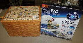 Sewing Box and Space Bag