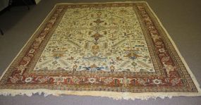 Chinese Oriental Rug 8 x 10, few stains