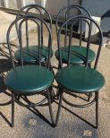 Set of 4 Metal Chairs