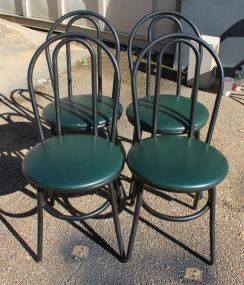 Set of 4 Metal Chairs