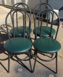 Set of 4 Metal Chairs