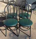 Set of 4 Metal Chairs