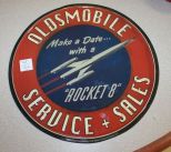 Oldsmobile Service Sign